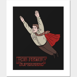 Stranger Things Bob Newby Superhero Posters and Art